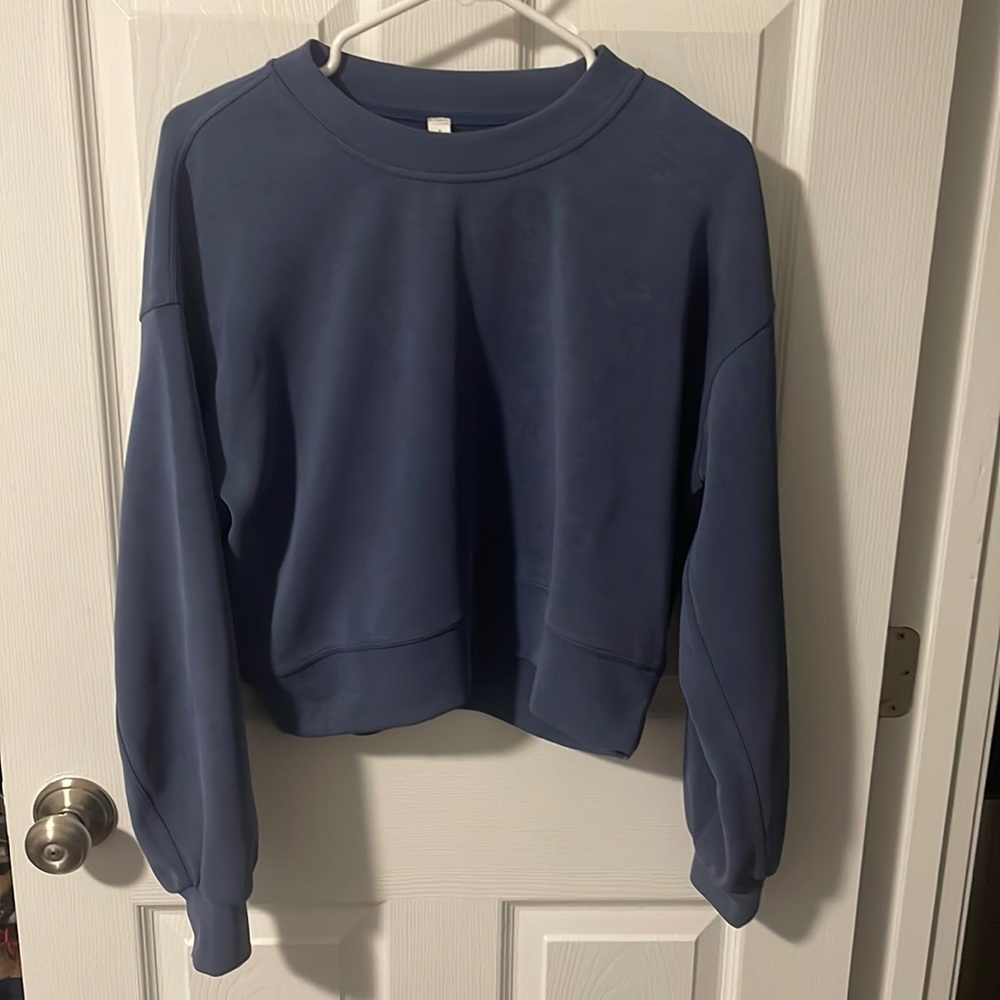 Softstreme oversize cropped sweatshirt